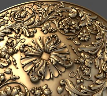 3D model Flower plate (STL)